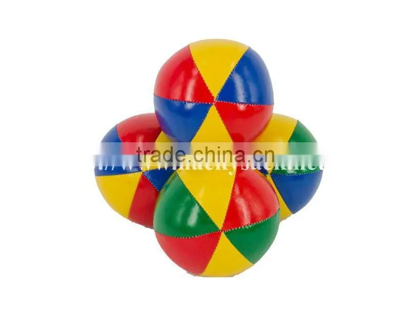soft leather juggling ball,soft juggling ball for children,