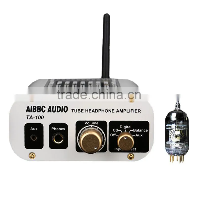 AIBBC TA-100 XMOS + ES9018S DSD balanced output DAC preamp tube amplifier