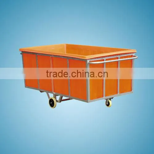 500L Rectangular Polypropylene Tank With trolly