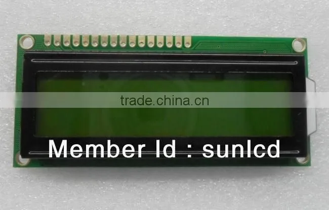 lcd 16x2 character 1602 lcd 16x2 lcd display module