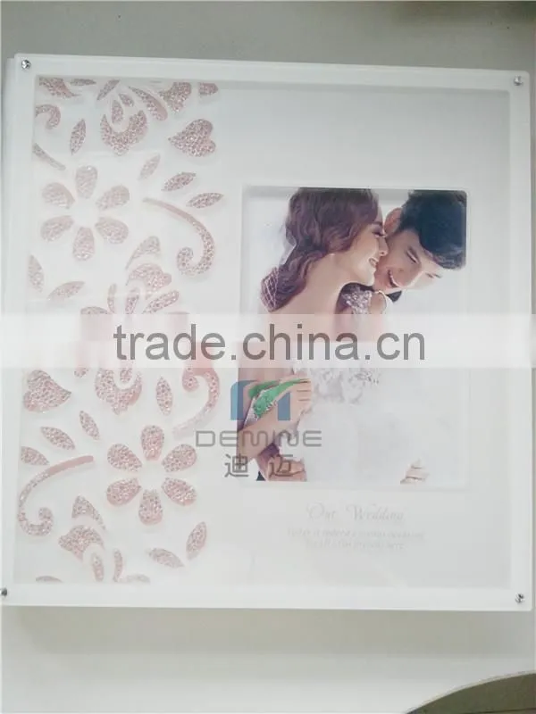 Custom high quality acrylic photo frame 4.0x6.0inches (10.2x15.2cm)