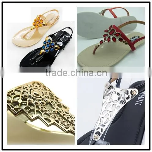 sandal shoes decorative chain accessory