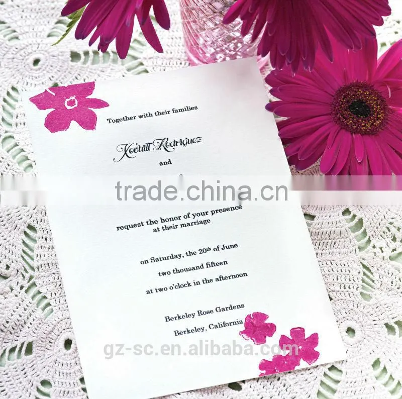 Elegant wedding invitation cards, custom made cards,printed cards