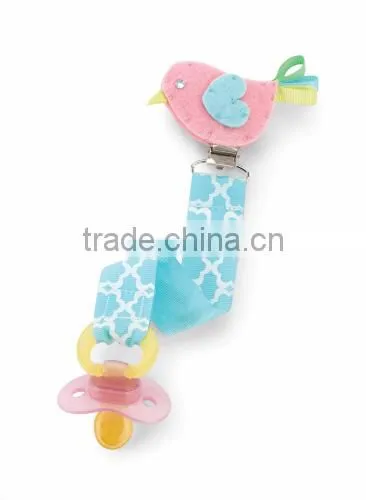 pacifier chain and clip , metal pacifier clip , baby pacifier chain clip