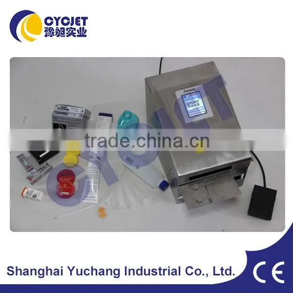 CYCJET Bottle Printing Machine/Desktop Inkjet Printer/Inkjet Date Printer