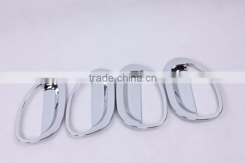 CHROME DOOR HANDLE BOWL COVER FOR RENAULT KWID STD RXE RXL RXT 2015 SUV