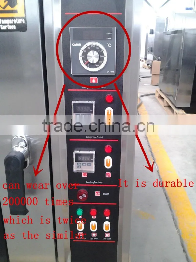 Hot- Air Circulation Convection Oven with Steam Spray Vapour