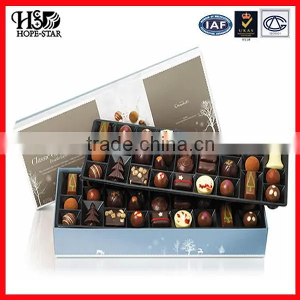Luxury Custom Made Paper Chocolate Box/Chocolate Packaging Gift Box/Chocolate Packaging Box