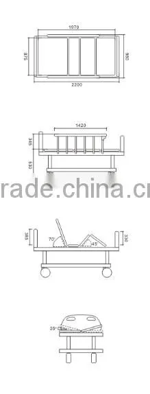 hot sale adjustable bed turn-over bed