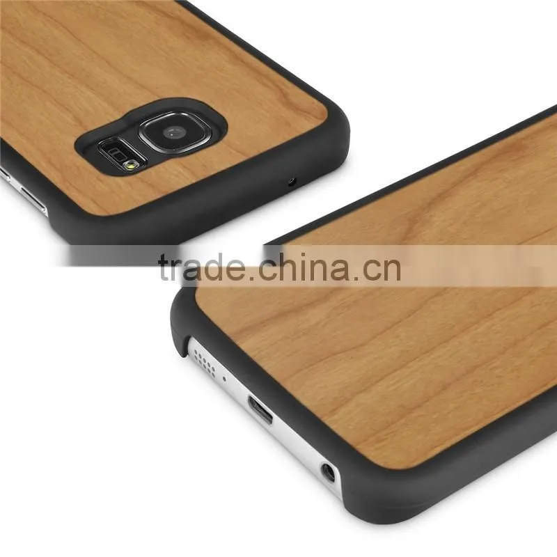 2016 Wholesale For Samsung S7 Case PC+Wood for Samsung Galaxy S7 Case for S7 Case