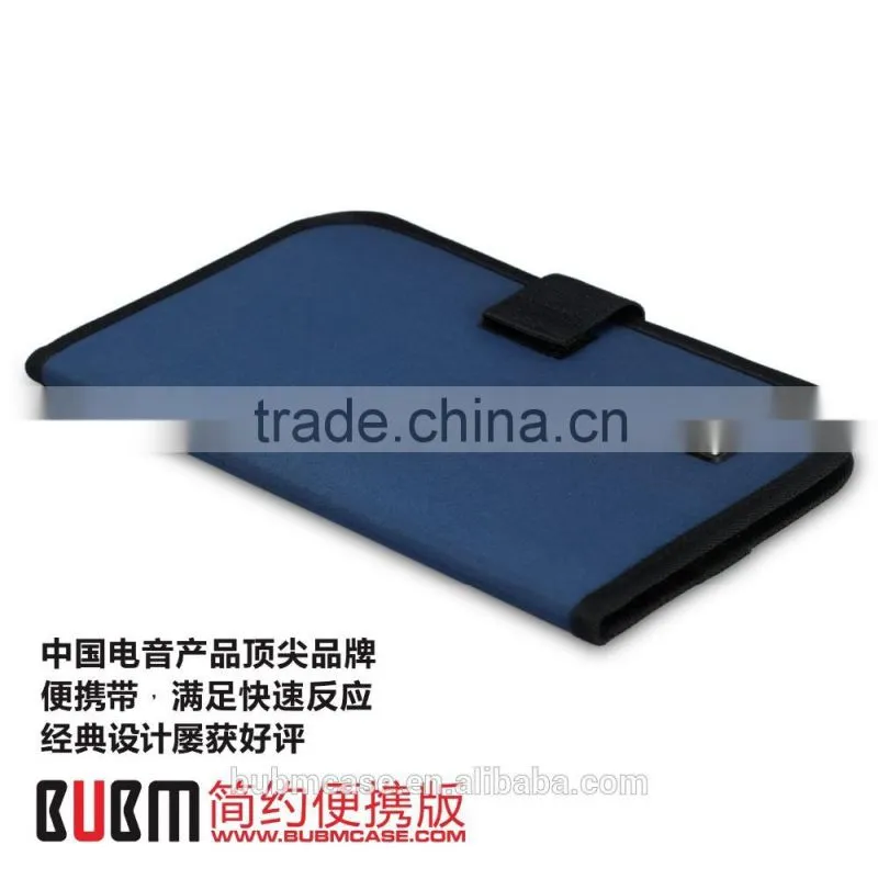 Dark Blue BUBM Slim 32 Capacity CD Case CD Box DVD Case CD Storage CD-ROM Holder Car Disc Case