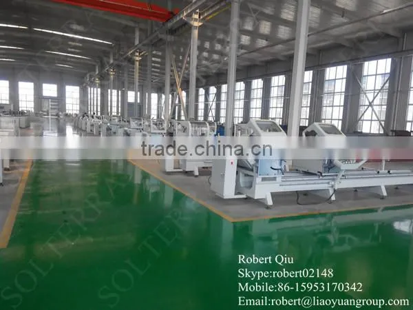Aluminium window Profile Double Head Cutting Saw Machine