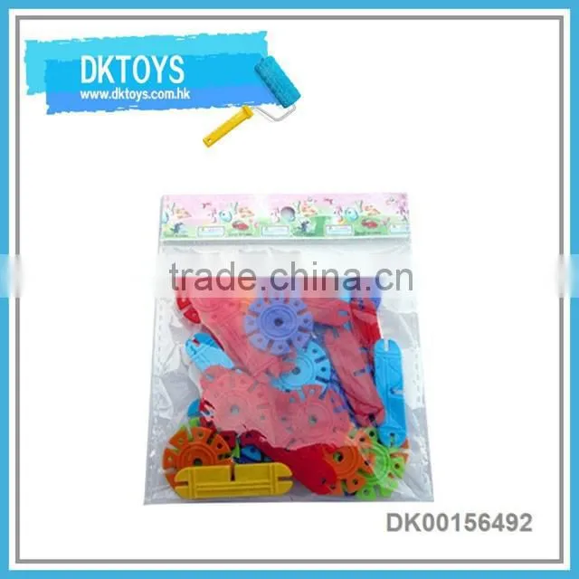2016 hot selling educational 3D snow flate block