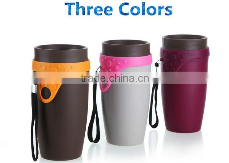 Plastic Fancy Fashion Designed Spin Cup Sport Bottle