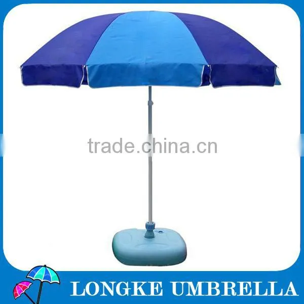 190T Nylon Fabric Material 180CM*8K customized logo beach parasol