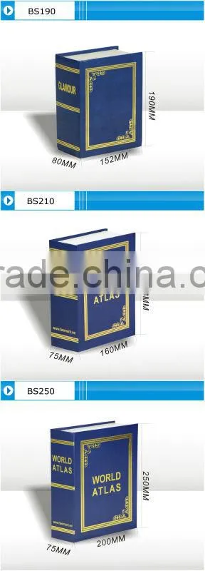 book look hidden book safe security box