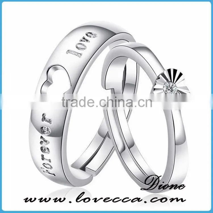 Fashion Jewelry 925 Silver Ring CZ Silver Ring With wholesale Price
