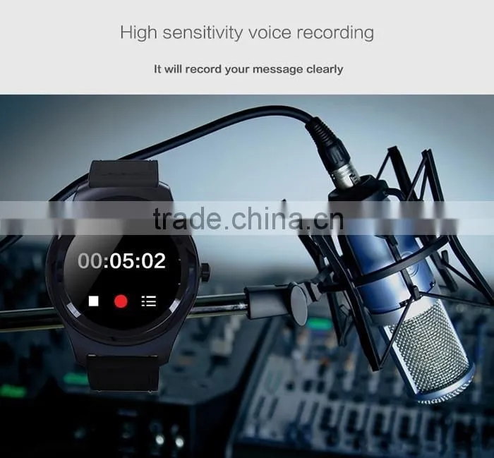 All-in-1 Smart watch for Cell Phone smart phone Android OS with Heart Rate monitor
