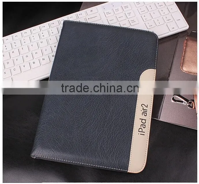 Useful Soft Protective Colorful Tablet Smart Cover Flip Case for IPad Air 2 Manufacturer