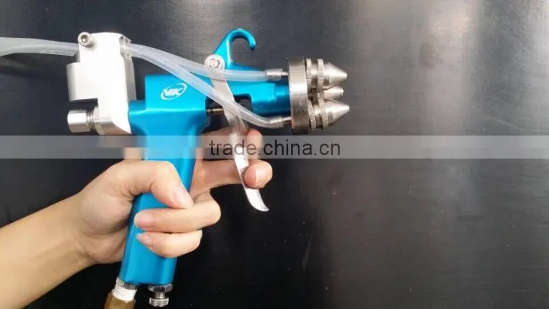 New arrival triangle hvlp spray gun No. SG3H for chrome paint