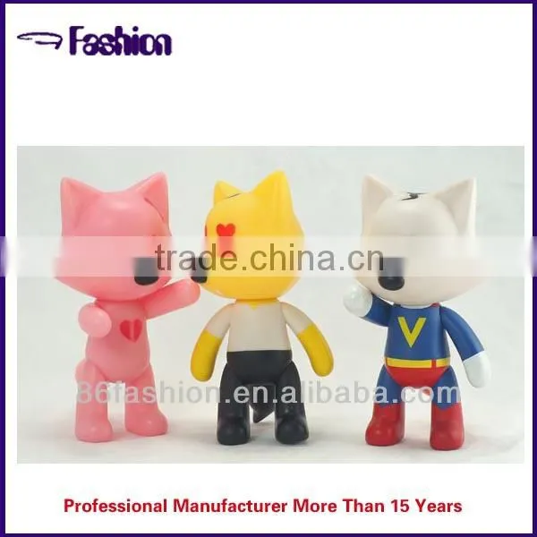3D vinyl animal cartoon figure