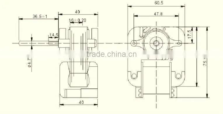 FAN MOTOR(refrigeration spare parts)
