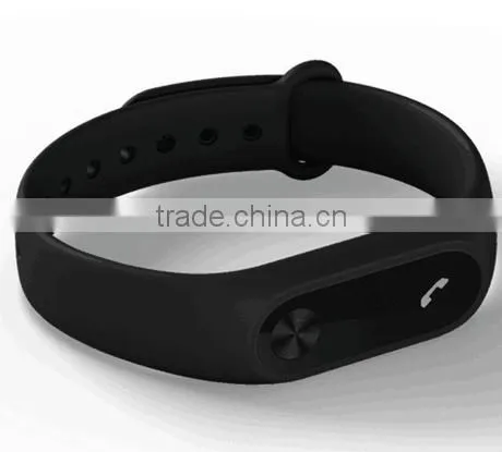 Xiaomi MI Band 2 Black Heart Rate Blacelet Fitness Tracker Monitor Bluetooth Phone Pedometer IP67 Waterproof