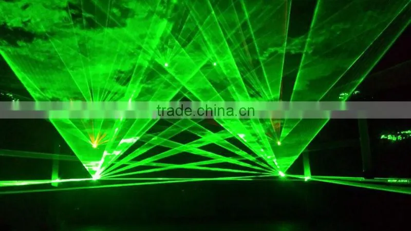 Stage Laser Light Exporter 750mW Single Green Animation Laser