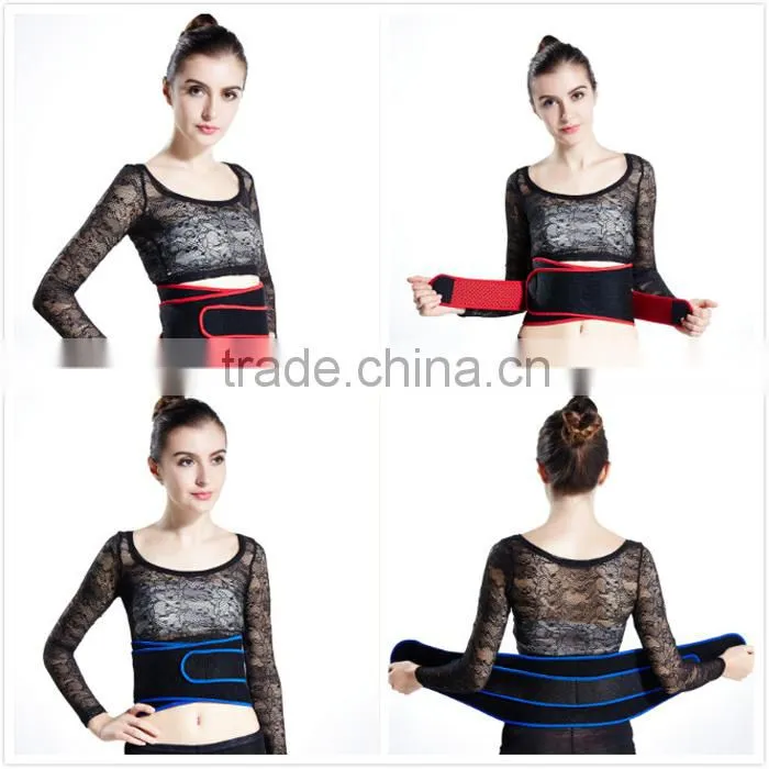 High quality Wholesale professional elastic slimming wasit support brace sport waist