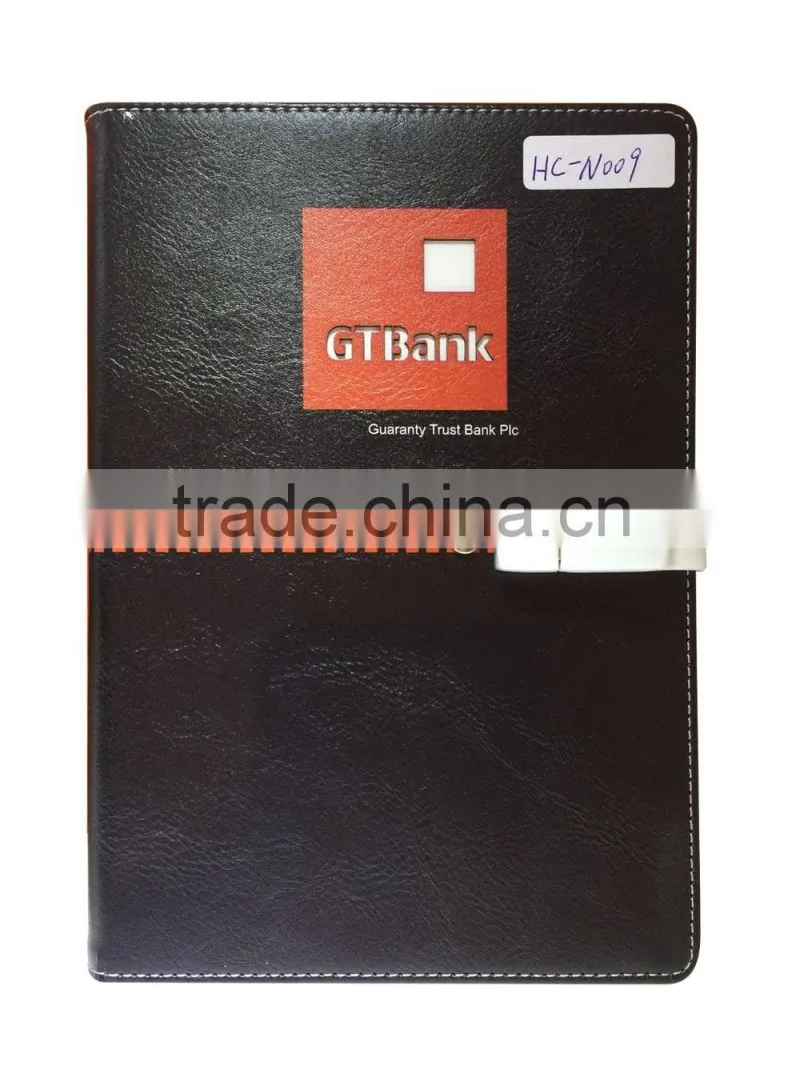 logo leather notebook USB flash drive 2.0 notebook logo leather notebook