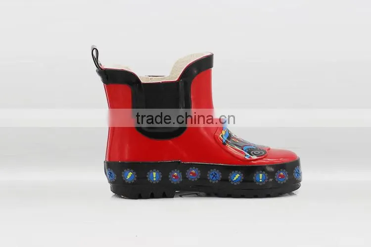 2016 Top quality Low price Rubber funky rain boots