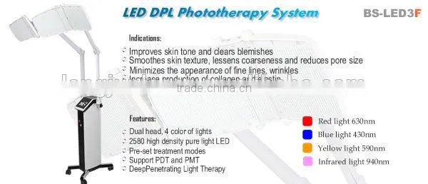 Photodynamic led red light therapy equipment