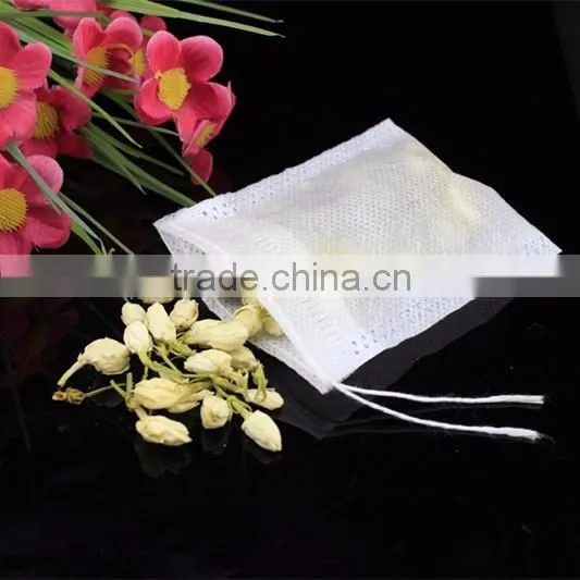 Filter Paper Bag With Drawstring Specification Empty Tea Bags With String