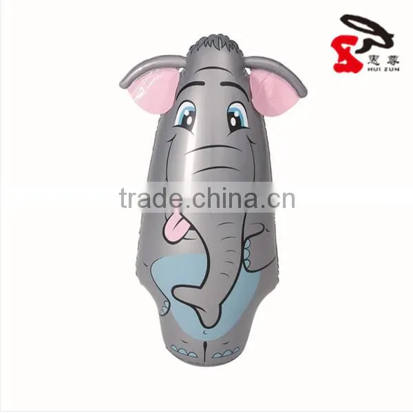 Kids Children 3D inflatable bop bag,inflatable tumbler