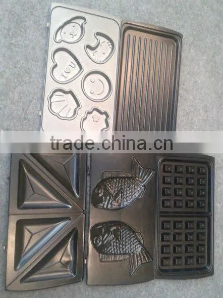 2016 HOT SALE detachable plate sandwich maker