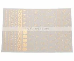 Hello Kitty Body Jewelry Extra large Gold Body Paint Sheet made in Japan