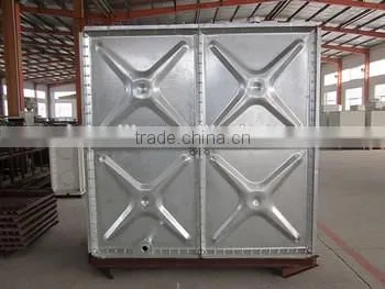 hot dipped galvanized steel water tank / HDG Water Storage Tank