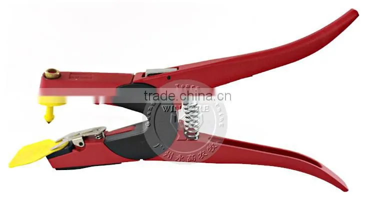 Iron ear tag applicator for cattle pig sheep veterinary ear tag pliers