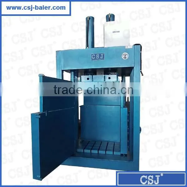 High quality more than 20 years factory supply double cylinder plastic baler machine