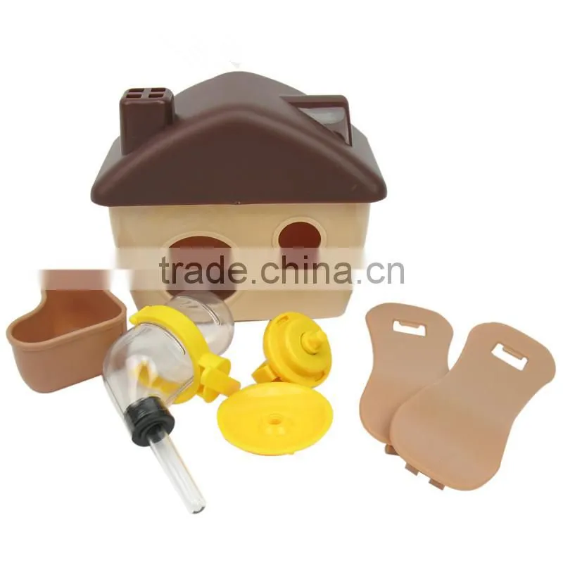 Plastic hamster pet cage with 6 colors for sale