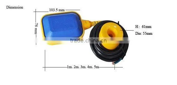 MR-FYK electric cable Liquid switches cable float level switch