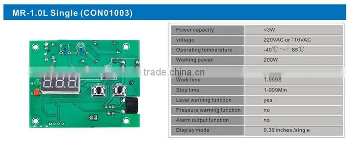 CON01004 universal remote controller gsm pump controller