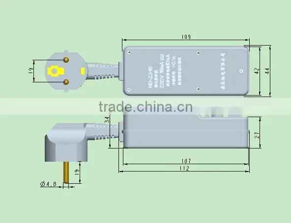 Supply of UL certified plug leakage protection, leakage protection device (Figure)