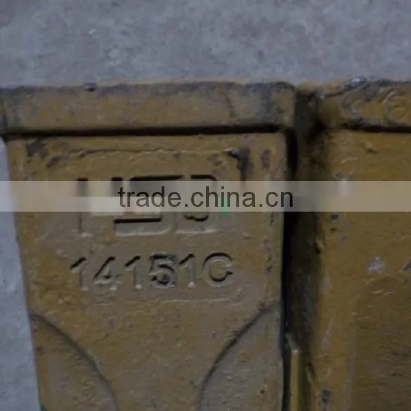 PC300 Bucket Teeth 207-70-14151 Bucket Teeth Type Flat Head, Excavator spare part