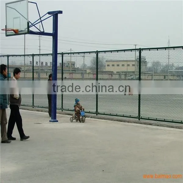 Wholesale Easy to relocate & stackable galvanized chain link fence/PVC Coated Chain Link Fence