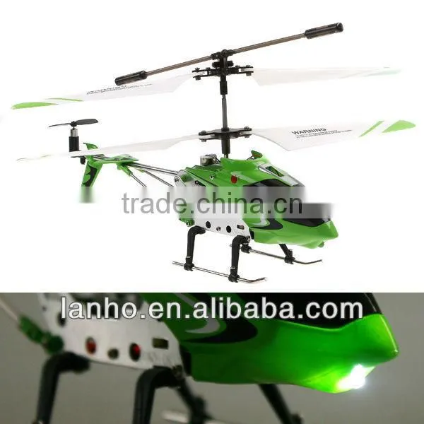3 Channel RC i-Helicopter i-Heli with Gyro Remote Control Rotor Wing Green