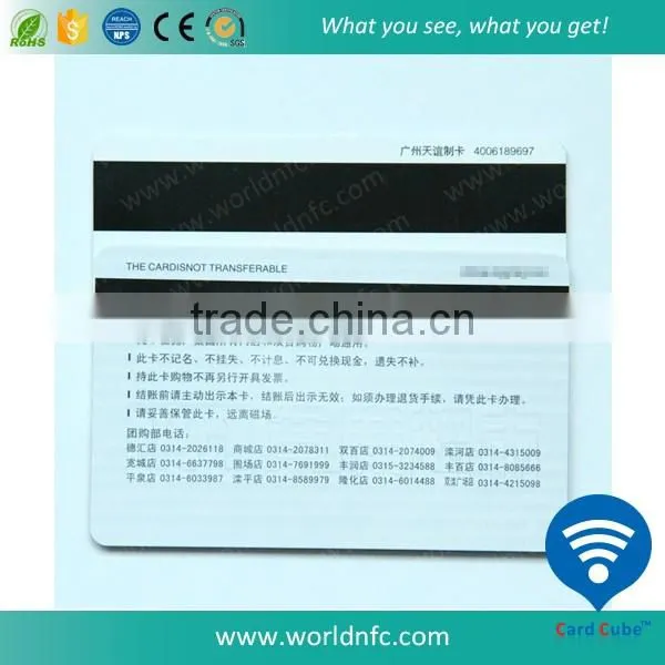 Hi-co CMYK Printing Magnetic Card