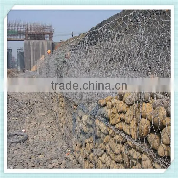 High quality galvanized gabion box wire fencing