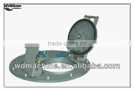 Aluminium flange type manhole cover/tank truck manhole cover