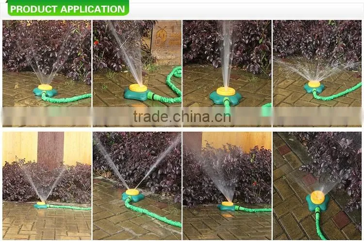 Car wash equipment irrigation water sprinkler